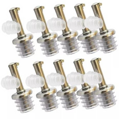 Bico Dosador Reto Para Azeite em Aço Inox Alissan