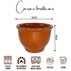 Cumbuca Alta Barro N°1 Motta