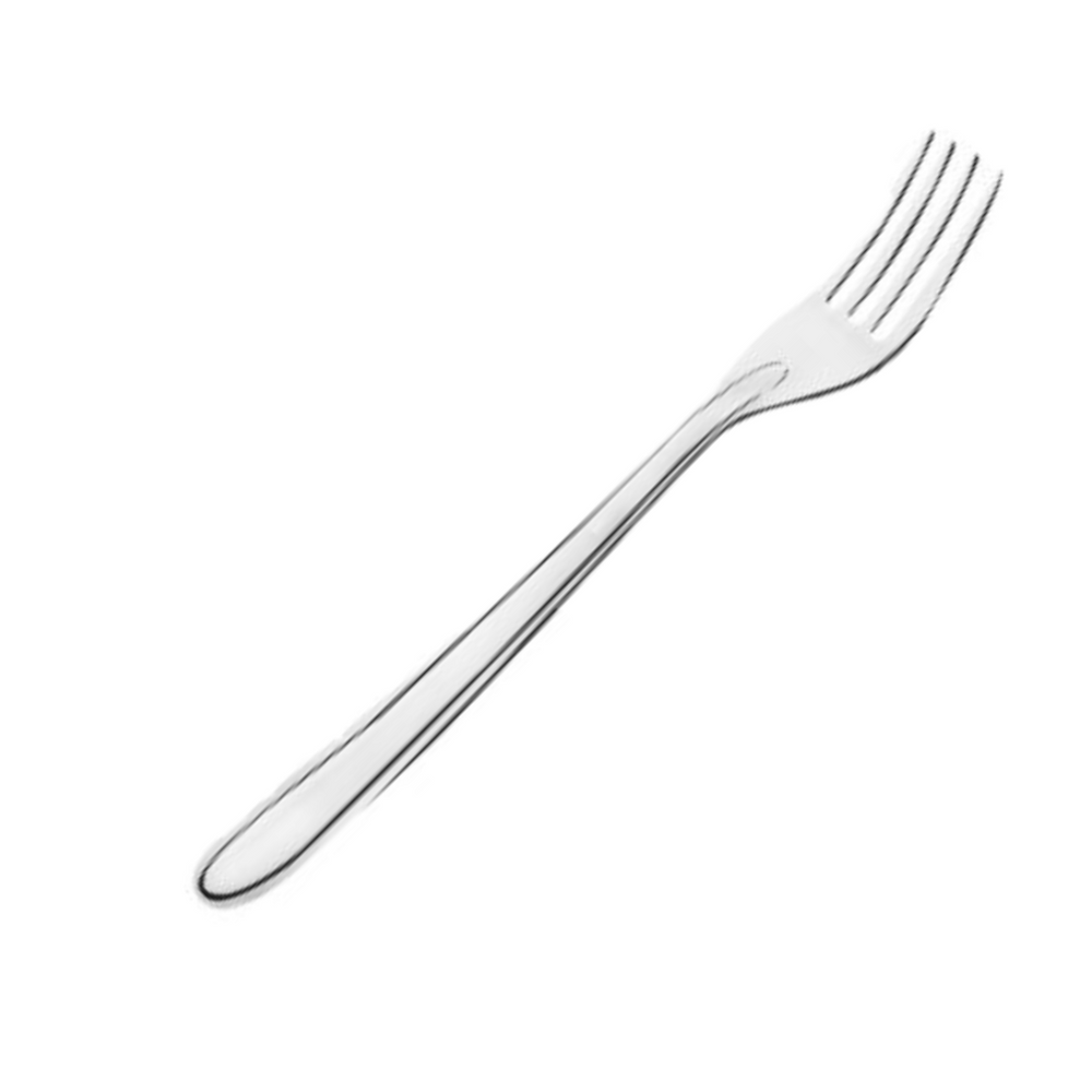 Garfo de Sobremesa Oriente em aço inox 16cm - A Gourmet