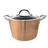 Caçarola Brilhante De Indução C/ Tampa De Vidro Antiaderente Jomafe