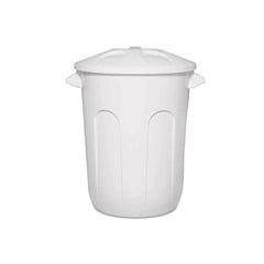 Lixeira Cesto Fechado 30L Branco jaguar Jaguar