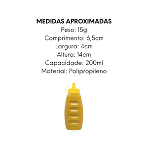 Molheira Confort Amarela Bisnaga Jaguar