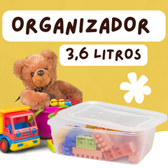 Organizador Versátil Polipropileno 3,6L Jaguar