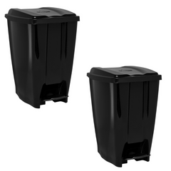 Lixeira com pedal 20L Eco Nature Jaguar