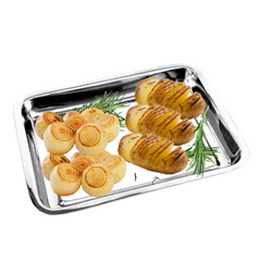 Assadeira Retangular Aço inox 50x40 KeHome