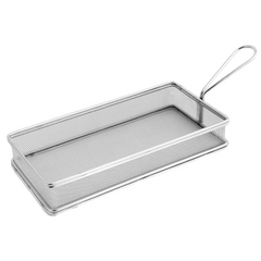 Cesto de Aço Inox Para Frituras 35cm KeHome