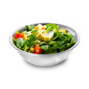 Tigela Bowl Saladeira de Aço Inox 22cm KeHome