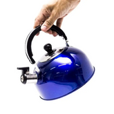 Chaleira Azul Basic Color em Aço Inox KeHome