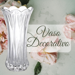 Vaso Decorativo Vidro 23cm - A Gourmet