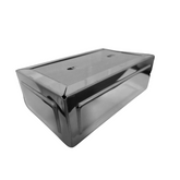 Porta Guardanapo Deitado em Aço Inox Alissan