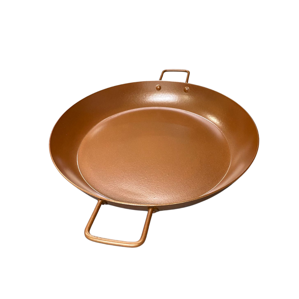 Frigideira Pergaminho Cor Cobre 1,2L de Aluminio Pintado - A Gourmet