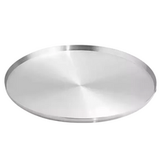 Forma de Pizza em Aluminio Polida 35cm Lidermix