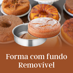 Forma Redonda Fundo Removivel Lidermix