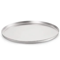 Forma de Pizza em Aluminio Polida 30 cm Lidermix