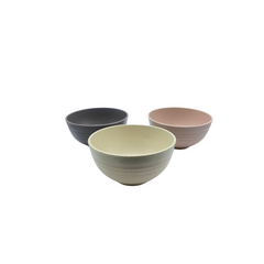 Tigela Bowl Bambu Lines 350ml Sortido - A Gourmet