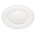 Sousplat cristal Coração Lyor 32 cm
