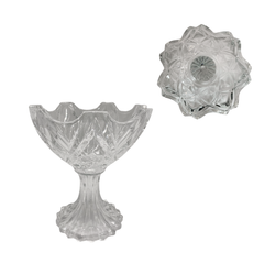 Potiche C/Pé Star Vidro Lyor - A Gourmet