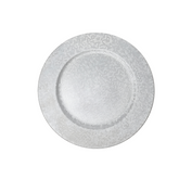 Sousplat Shine Prateado de Plastico - A Gourmet