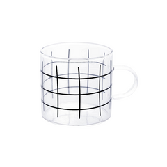 Caneca de Vidro Stripes 125ml Lyor