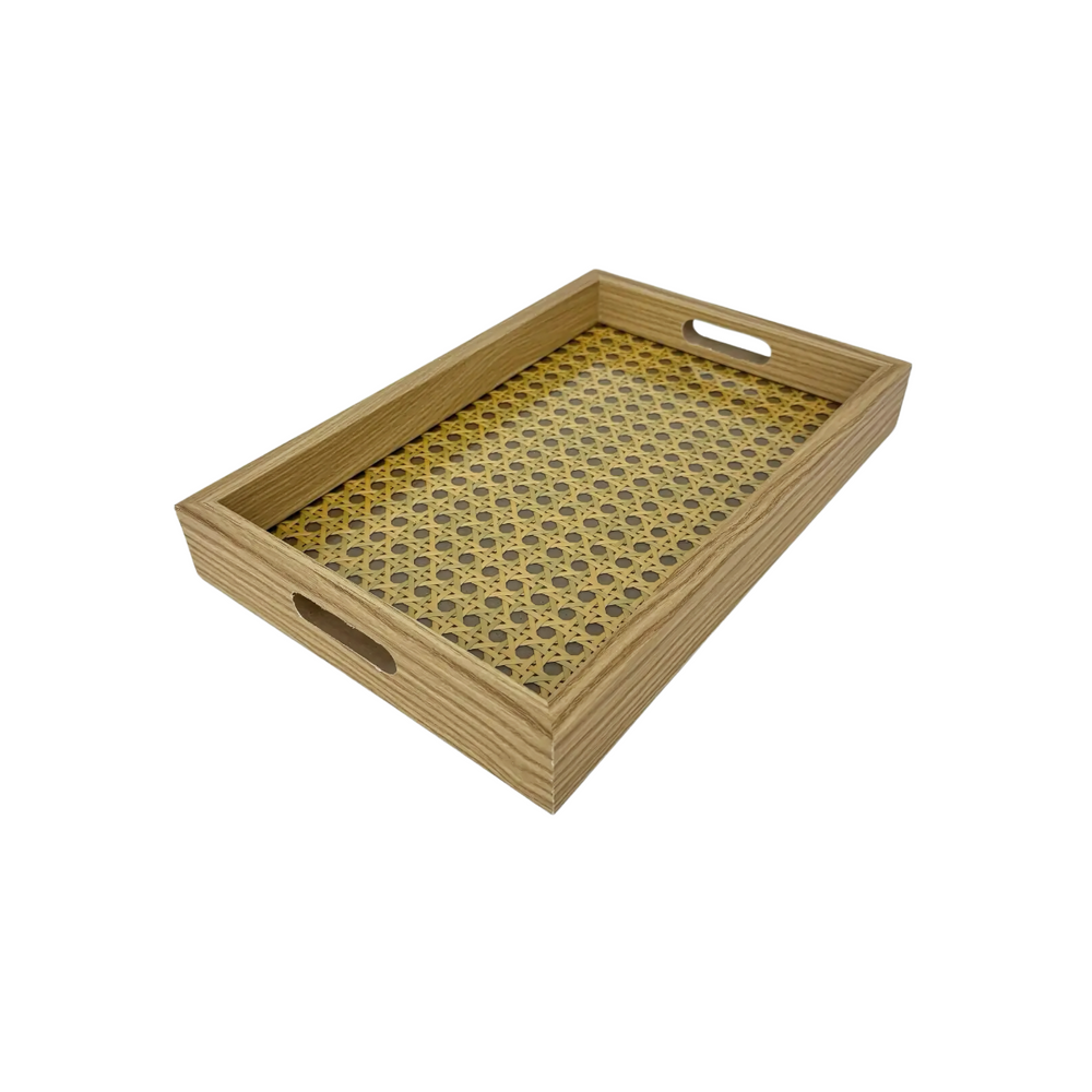 Bandeja Retangular 40cm MDF Lyor - A Gourmet