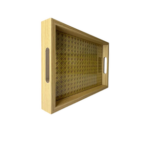 Bandeja Retangular 40cm MDF Lyor - A Gourmet