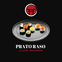 Prato Raso Melamina Toquio 25,5cm - A Gourmet