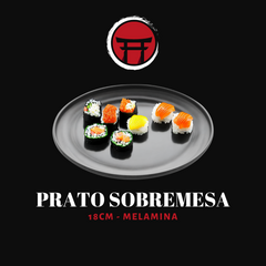 Prato Sobremesa 18cm de Melamina - A Gourmet