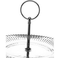 Porta Doce 3 Andares de Vidro Lyor