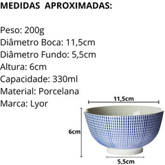 Tigela Atlantis 330ml Lyor