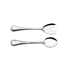 Talher Salada 2 Peças Croise Aço Inox Hercules