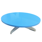 Bailarina Azul Giratória Redonda Soirac