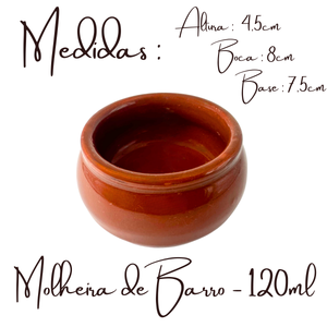 Molheira Barro N0 120ml - A Gourmet