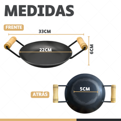 Tacho Aço Carbono 22cm