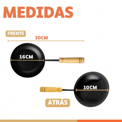 Tacho Aço Carbono 16cm