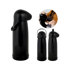 Garrafa Pressão Nobile 1,9L Preta - A Gourmet