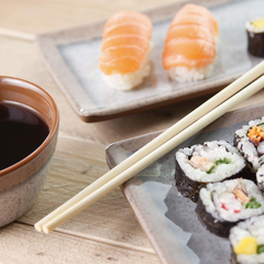 Prato Retangular Melamina Nippon Mimo Style