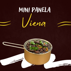 Mini Panela Viena de Aço inox 700ml - A Gourmet