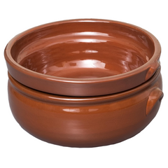 Banho Maria de Ceramica Barro Esmaltado - A Gourmet