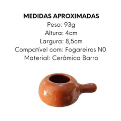 Rabeta Acendedor De Fogareiro De Barro N0 - A Gourmet