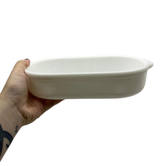 Assadeira Branca de Polipropileno 750ml - A Gourmet