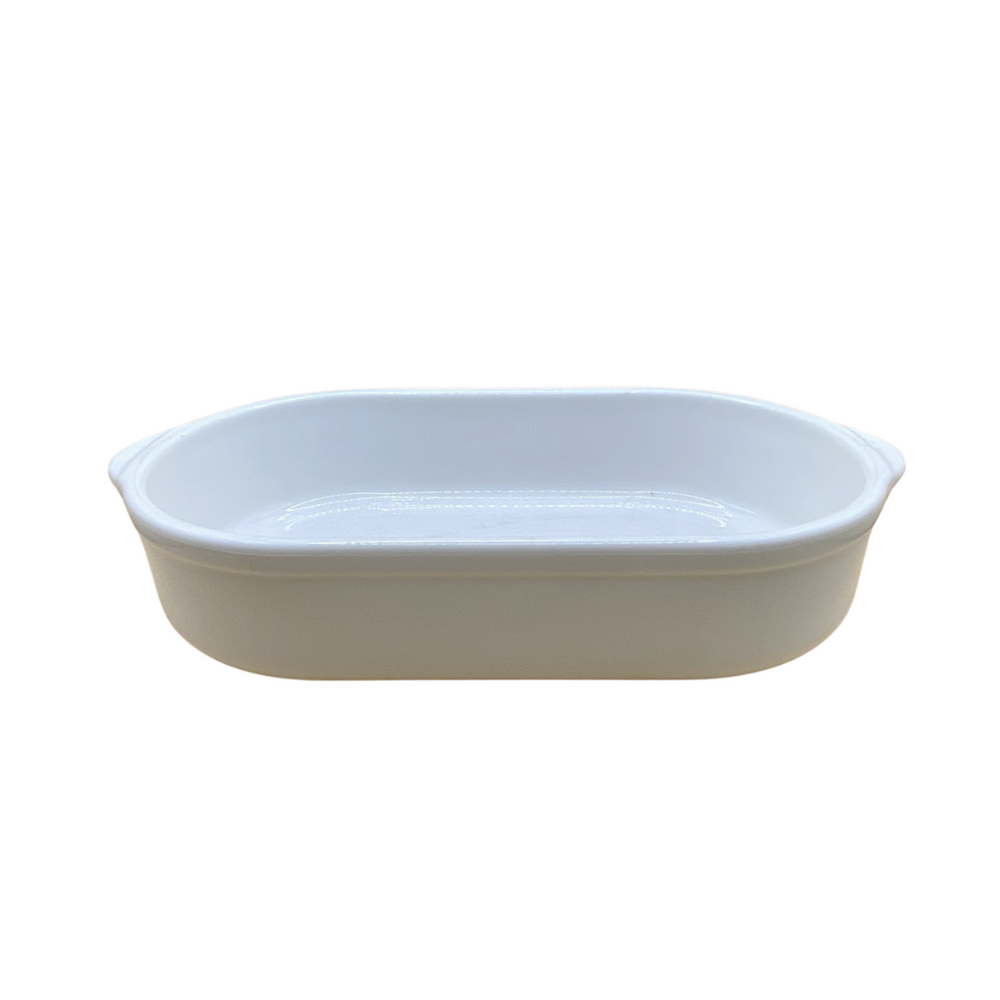 Assadeira Branca de Polipropileno 750ml - A Gourmet