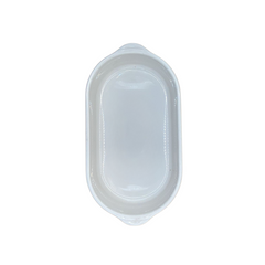 Assadeira Branca de Polipropileno 750ml - A Gourmet