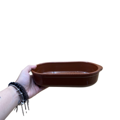 Assadeira Marrom de Polipropileno 750ml - A Gourmet