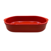 Assadeira Vermelha de Polipropileno 750ml - A Gourmet