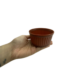 Ramequim 170ml Marrom de Polipropileno - A Gourmet