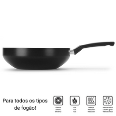 Frigideira Wok N28 Induct+ Multiflon - A Gourmet