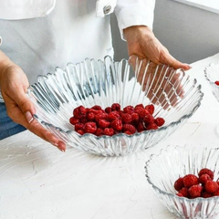 Saladeira Aurora 30,4cm de Vidro - A Gourmet