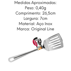 Espátula Fritura Vazada 26,5cm Original