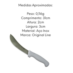 Faca Master Pro Para Tirar Couro 6,5 Original