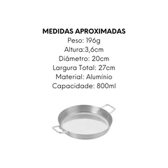 Pergaminho hotel N20 em Aluminio Nacional